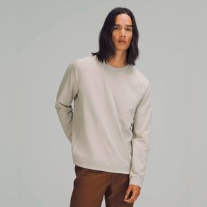 Lululemon City Sweat Crew Sweatshirt // Raw Linen // Men’s XL